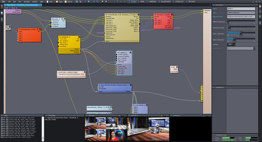 Aximmetry - Flow Editor 2